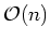 ${\cal O}(n)$