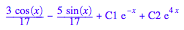 (3*cos(x))/17 - (5*sin(x))/17 + C1*exp(-x) + C2*exp(4*x)