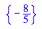 {-8/5}