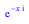 exp(-x*I)