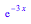 exp(-3*x)
